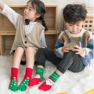 SET 5 TẤT NOEL CHO BÉ + TẶNG HỘP QUÀ NOEL