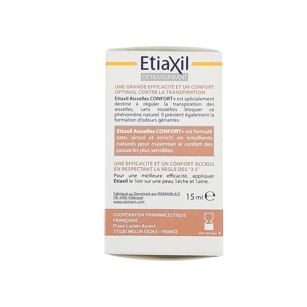 Etiaxil Lăn Khử Mùi Dành Cho Da Siêu Nhạy Cảm Détranspirant Aisselles CONFORT+  [ Màu Nâu ]