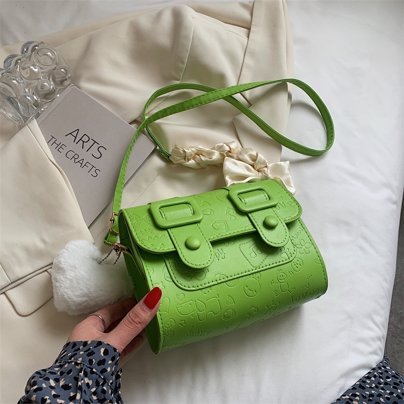 Túi Xách Dáng Vuông Nhỏ Thiết Kế Mới Thời Trang Theo Phong Cách Hàn Quốc