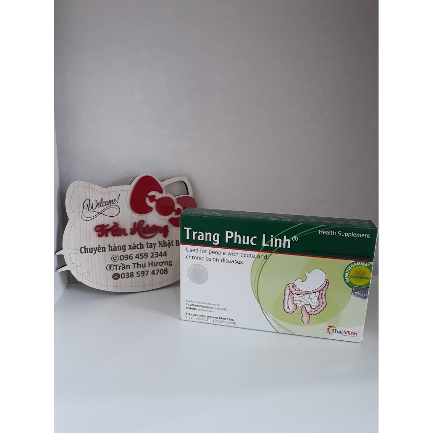 [Chính hãng] Tràng Phục Linh - Tái Tạo Và Phục Hồi Niêm Mạc Đại Tràng (Hộp 20 viên)