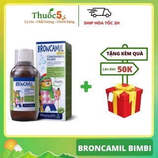 Siro long đờm Fitobimbi Brocamil siro giảm long đờm, an toàn cho trẻ sơ sinh chai 200ml