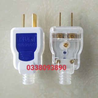 PHÍCH CẮM ĐIỆN CHÂN DẸT XOAY 2in1 CHUYỂN ĐỔI CHÂN THÀNH US HOẶC AU CHUẨN NHẬT ,MỸ, ÚC, EU