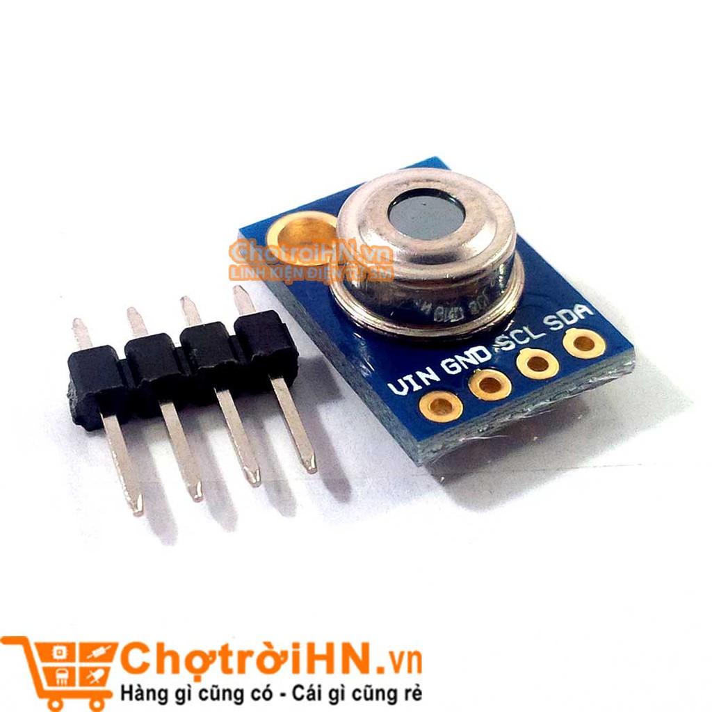 MODULE CẢM BIẾN NHIỆT ĐỘ KHÔNG TIẾP XÚC/HỒNG NGOẠI GY-906 3V-5VDC