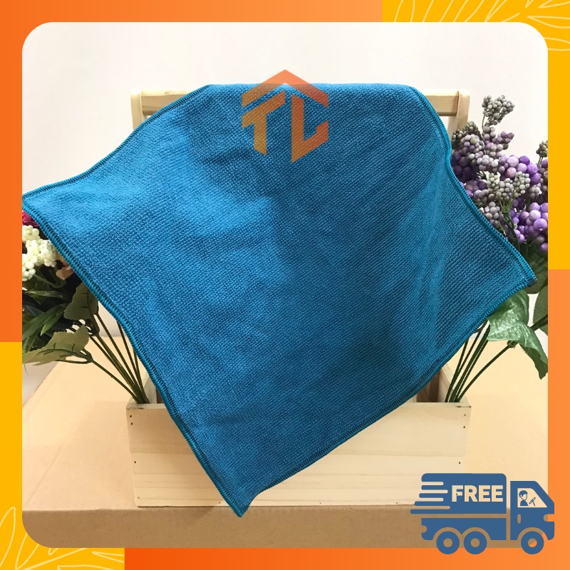 Khăn lau đa năng siêu thấm 30x30cm mềm mịn lau bàn ăn, cafe, làm khăn nail, khăn mặt v.v