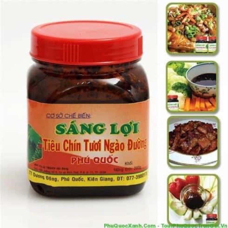 [Ngon Bá Cháy] Tiêu Chín Tươi Ngào Đường - Đặc sản Phú Quốc