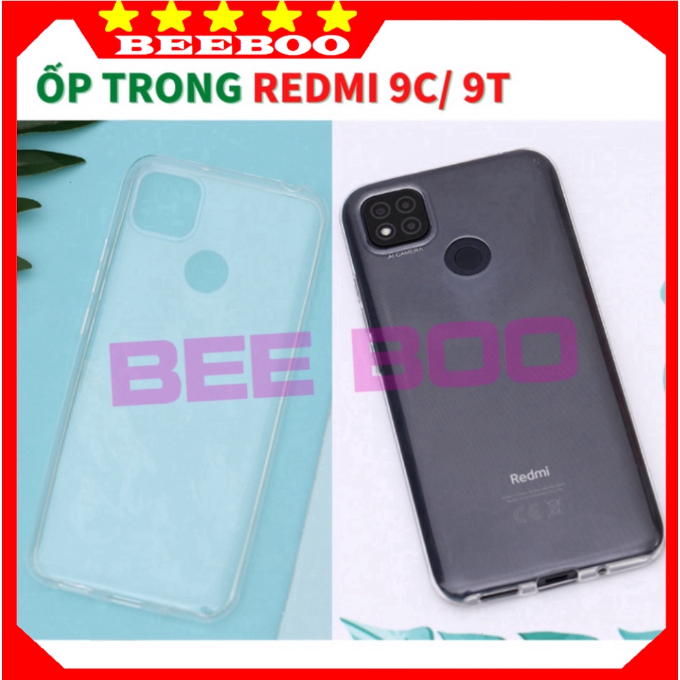 📛HOT📛 Ốp lưng Redmi 9C, Redmi 9T - Dẻo Trong- lâu ố vàng-Thiết kế bảo vệ Camera không bị trầy xước-Chất liệu TPU cao c