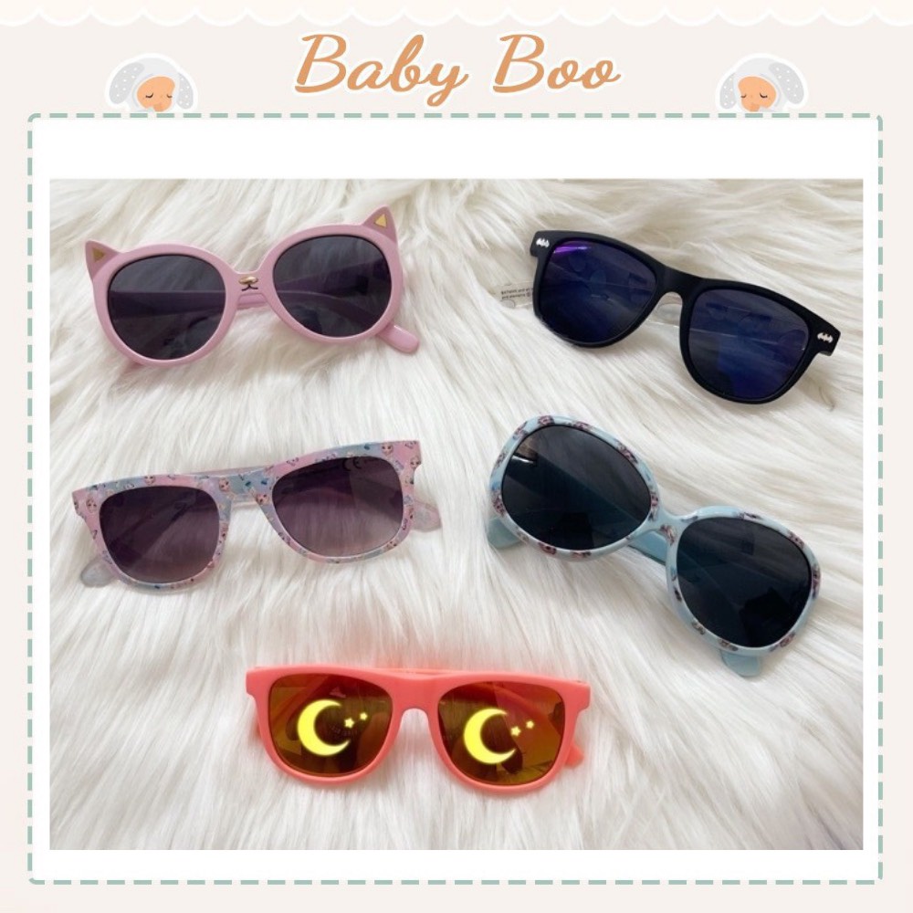 Kính chống nắng chống bụi thời trang cho bé gái [ babyboo]