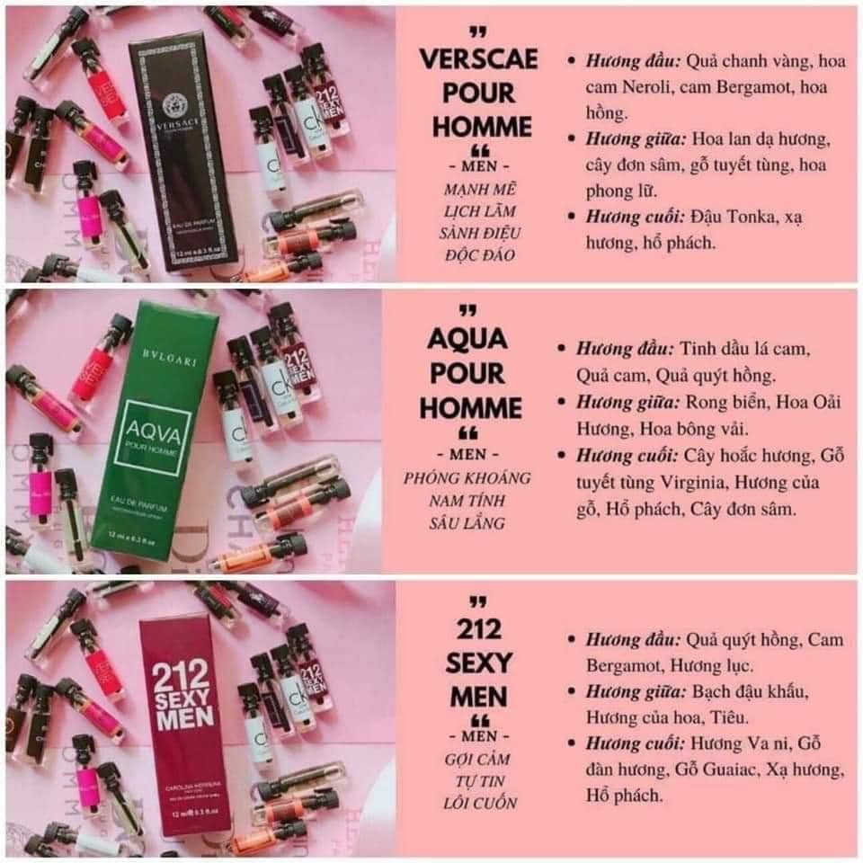 Aqva Pour Homme Tinh Dầu Nước Hoa HPARFUM 12ml - [Freeship] - Mùi Nam | BigBuy360 - bigbuy360.vn