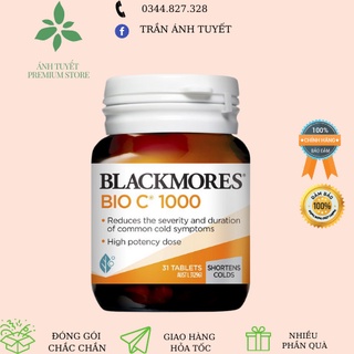 Thực phẩm bảo vệ sức khỏe viên uống bổ sung vitamin C Blackmores Bio C 1000mg