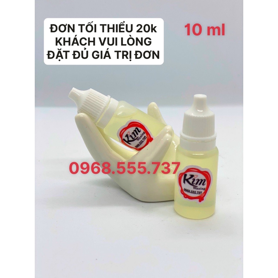 Mỡ trăn nguyên chất 10ml Triệt lông