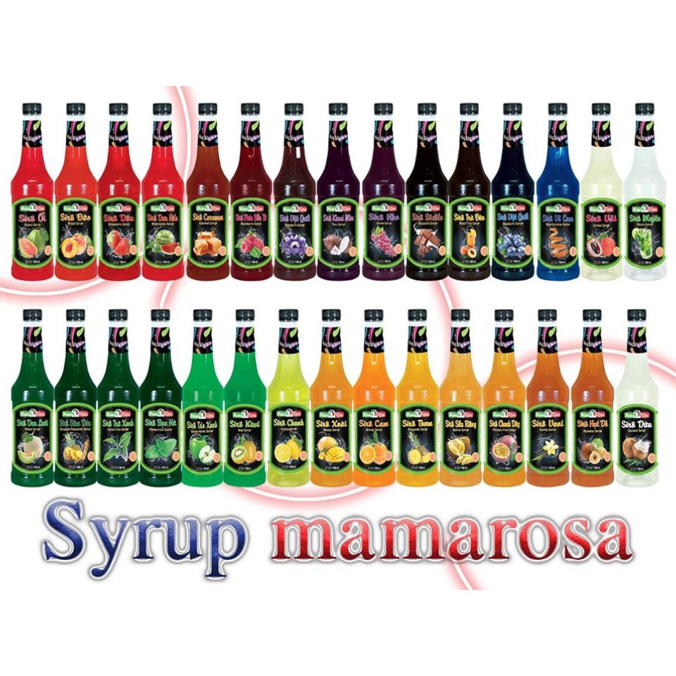 Siro Mama Rosa Hương Sầu riêng 700ml