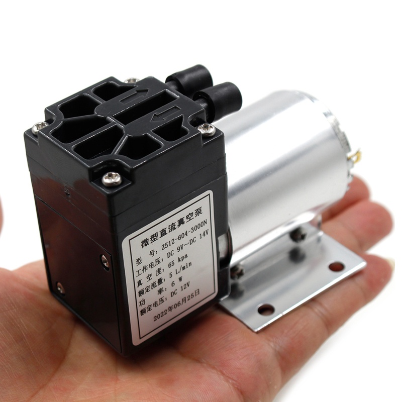 Máy Bơm Chân Không Mini DC 12V 6W 500mA