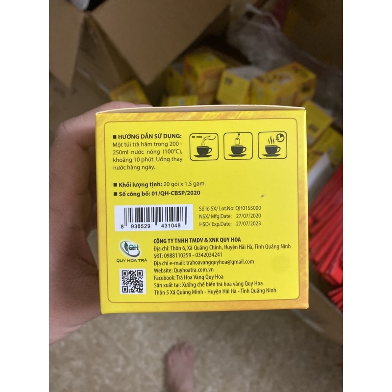 Trà hoa vàng túi lọc ( túi nhúng) | BigBuy360 - bigbuy360.vn