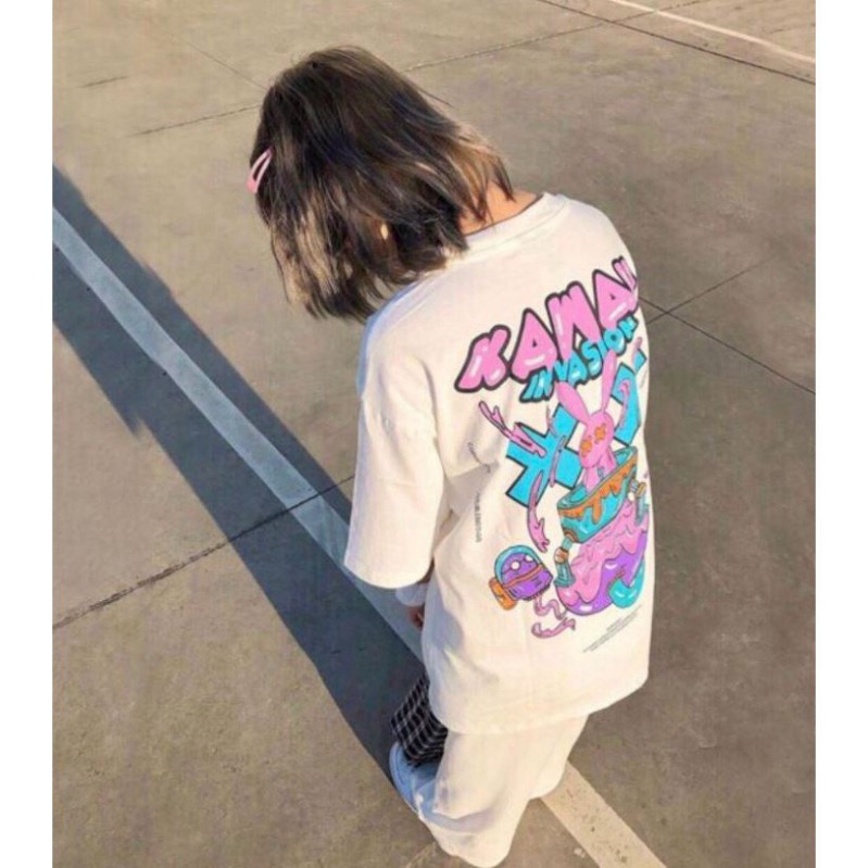 Áo thun tay lỡ Unisex Yinxx, áo phông form rộng