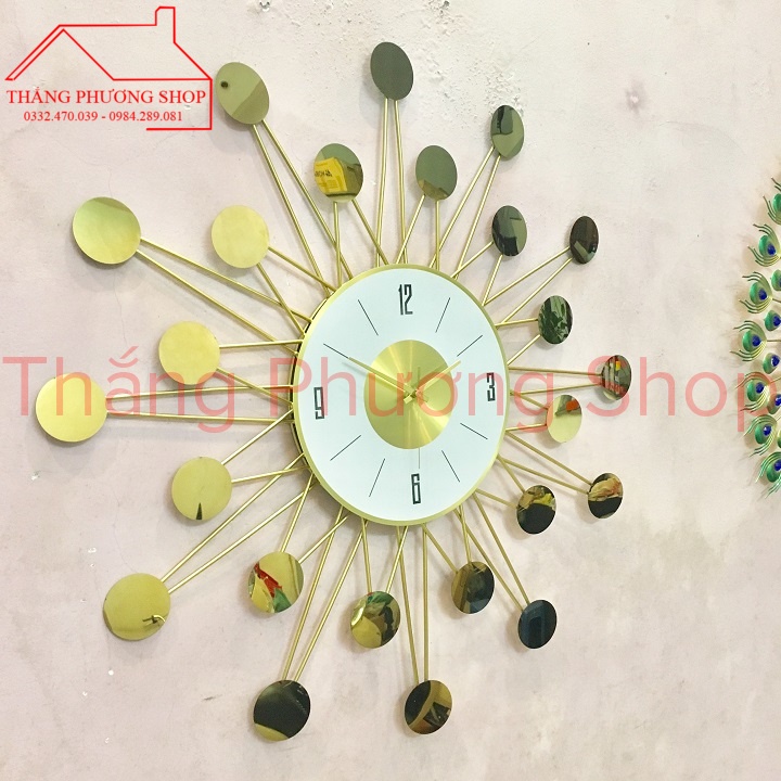 Đồng Hồ Treo Tường Nghệ Thuật Chính Hãng Lianzhuang Decor TP-102