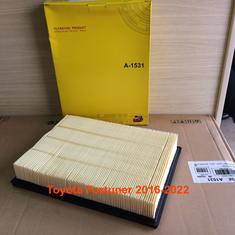 Lọc gió động cơ Toyota Fortuner 2016, 2017, 2018, 2019, 2020, 2021, 2022 2023 A1531 JS Asakashi