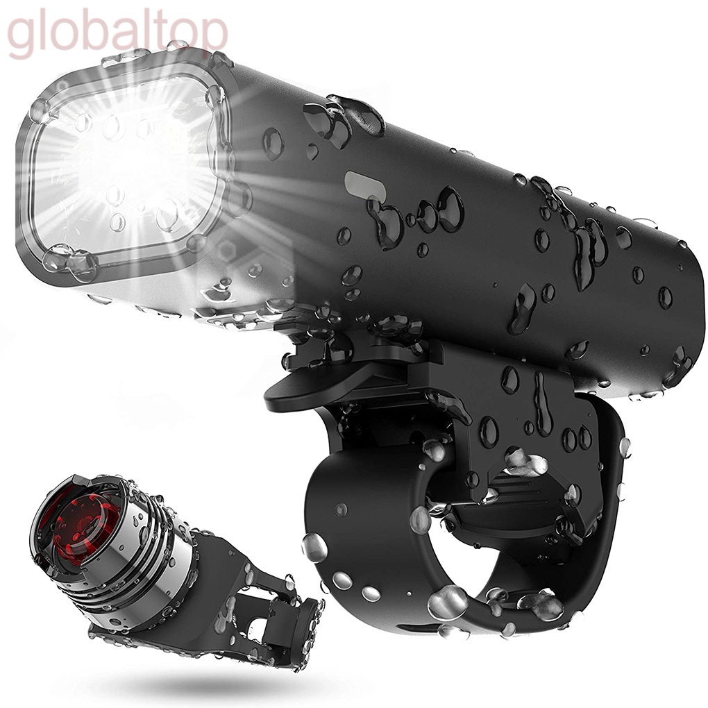 Bộ Đèn Pha Led Gắn Phía Trước Và Sau Xe Đạp Leo Núi