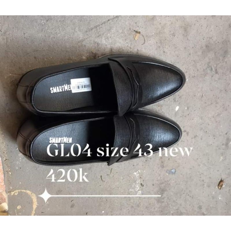 giày da thật smartmen size 43 mã GL04