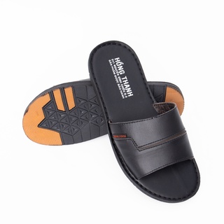 [Xả kho] Dép Da Nam Quai Ngang GEOX Cao Cấp, Đế Xịn, Êm Chân D44