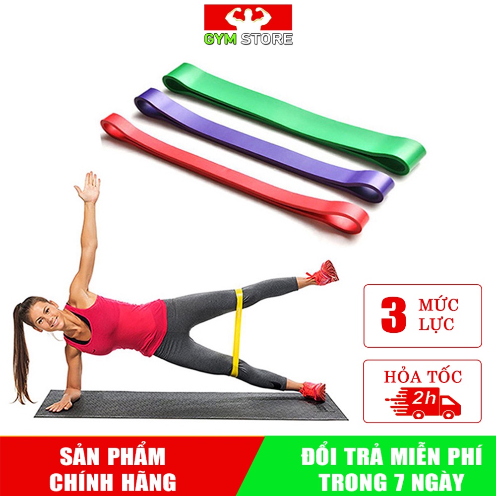 Dây Kháng Lực SUPERBAND - Dây Cao Su Đàn Hồi Tập Chân, Mông hiệu quả