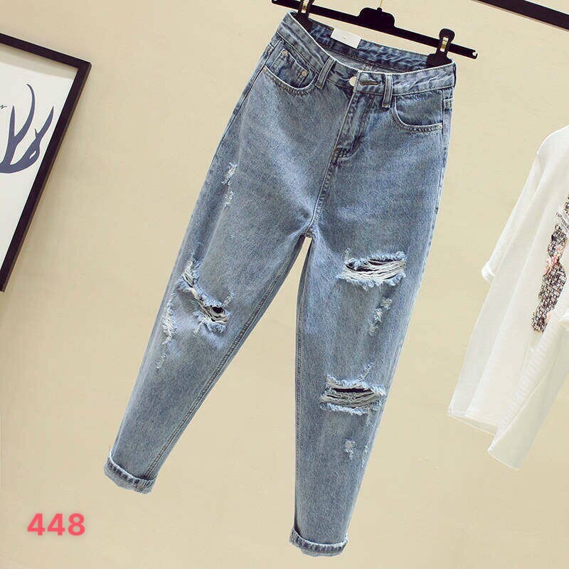 Quần beggy nữ trơn ống suông, quần jean ống rộng nữ cá tính chất jean  thoải mái khi mặc Tfahsion 24h-BG