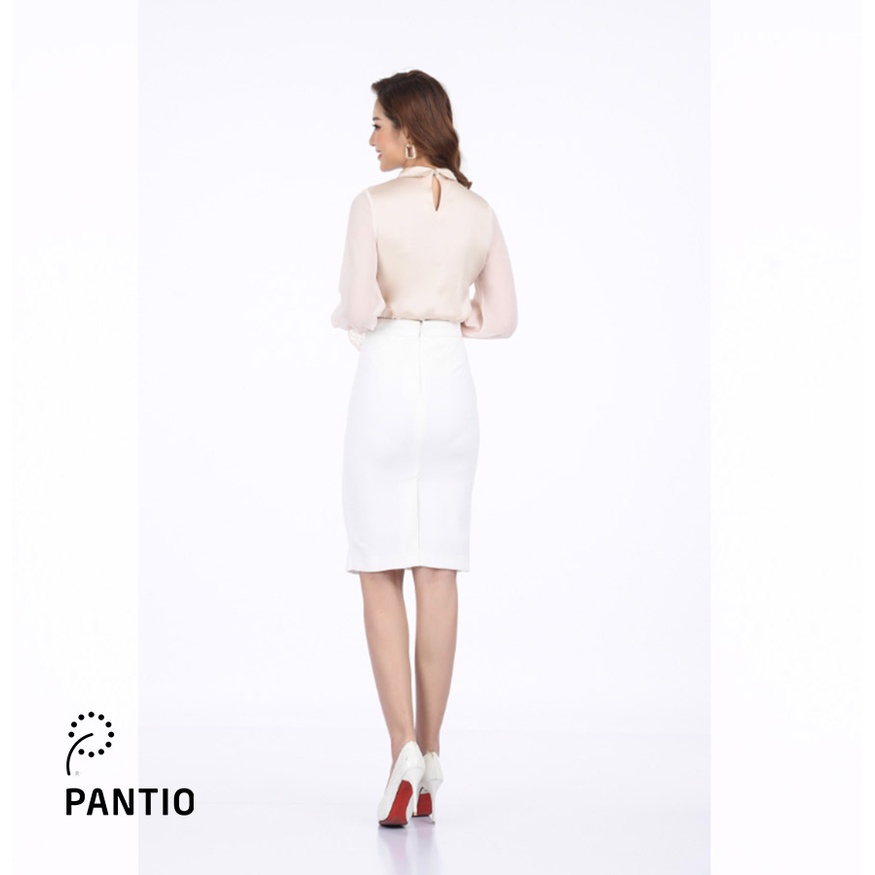 FJD3816 - Chân váy dài công sở xếp nếp thời trang - PANTIO