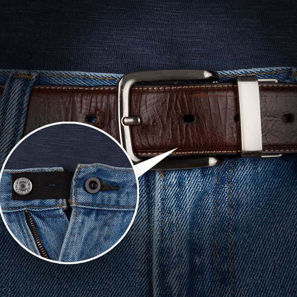 Đai Mở Rộng Quần Jean Co Giãn Có Nút Cài Điều Chỉnh Được Nhiều Màu Dành Cho Mẹ Bầu