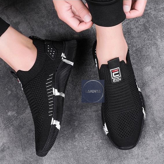 Giày Thể Thao Nam Bảo Sneaker Tập Gym Chạy Bộ Thể Dục G898 giày lười cổ thấp giày không dây giá rẻ đẹp