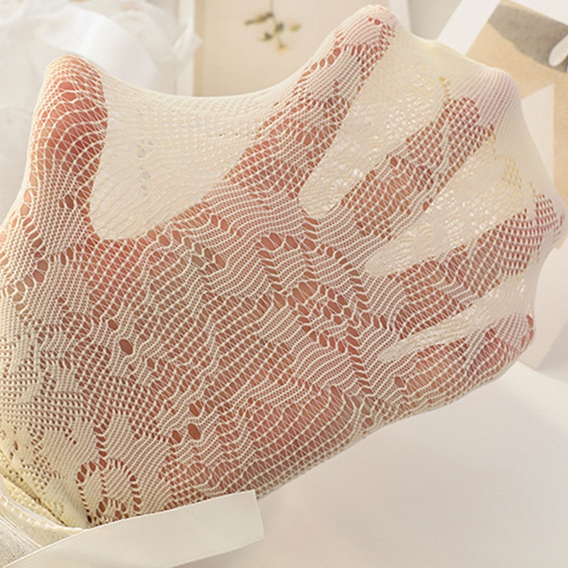 Youyo Vớ Cao Đến Đầu Gối Vải Lưới Satin Phối Nơ Dễ Thương Dành Cho Bé Gái