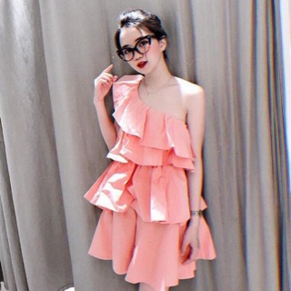 A678 #zara ĐẦM LỆCH VAI BÈO NHÚN ✖️ #385k