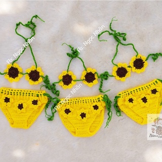 Set Bikini Dễ Thương Cho Bé