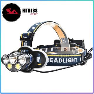 Đèn Pin Đội Đầu 6 / 5 Bóng Led Siêu Sáng