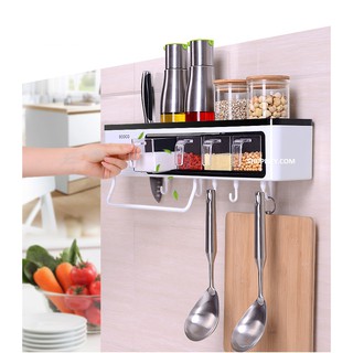 Kệ treo đồ nhà bếp thông minh không cần khoan Eco