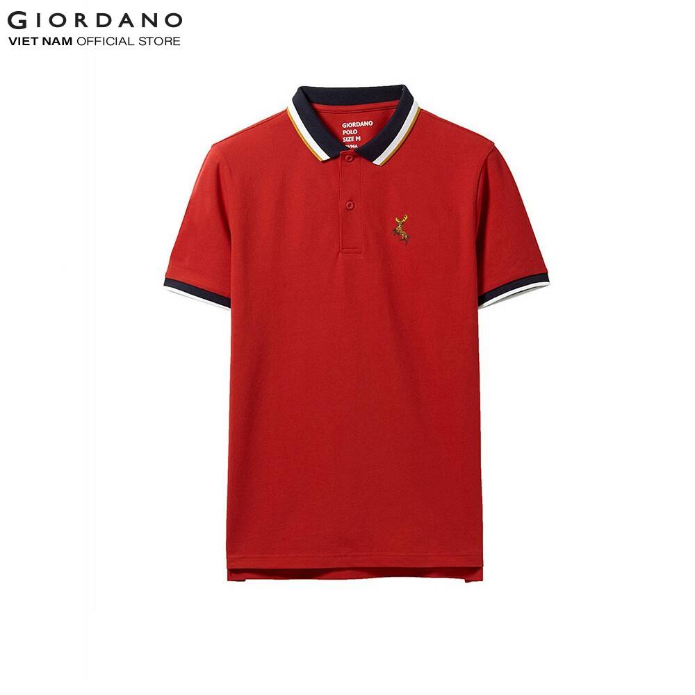 Áo Thun Nam Có Cổ Polo Logo Hưu Giordano 01019202