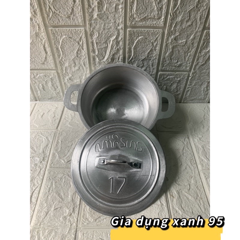 Nồi gang miên đúc 17cm gang nguyên chất 100%