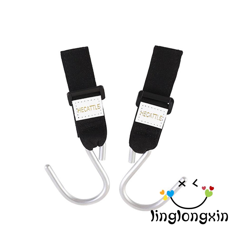 Móc Treo Đồ Gắn Xe Đẩy Em Bé Tiện Lợi Đa Năng 2 Móc