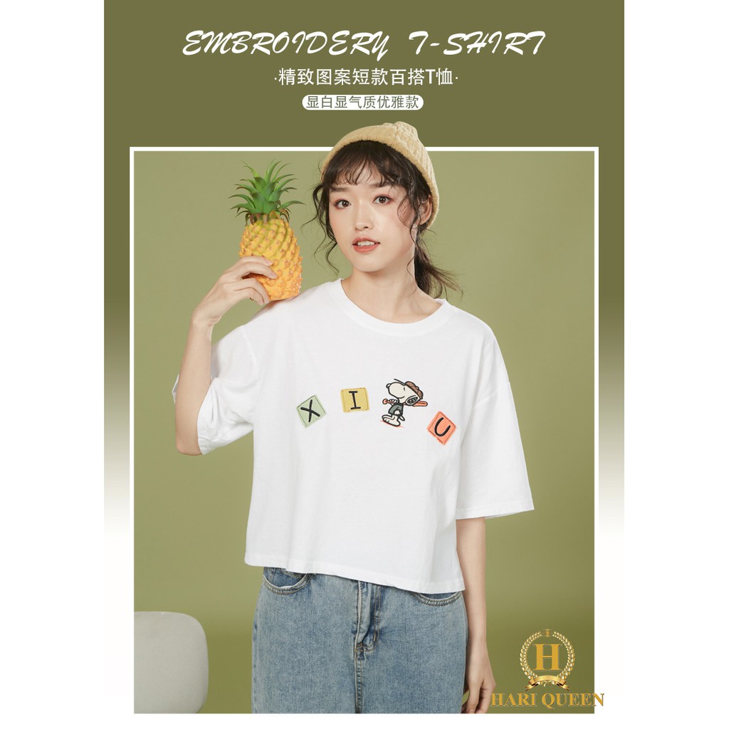 Áo croptop cún Xiu HARI0420