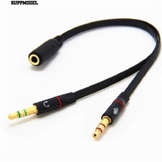Dây cáp chia cổng âm thanh 3.5mm 1/8 sang 2 cổng