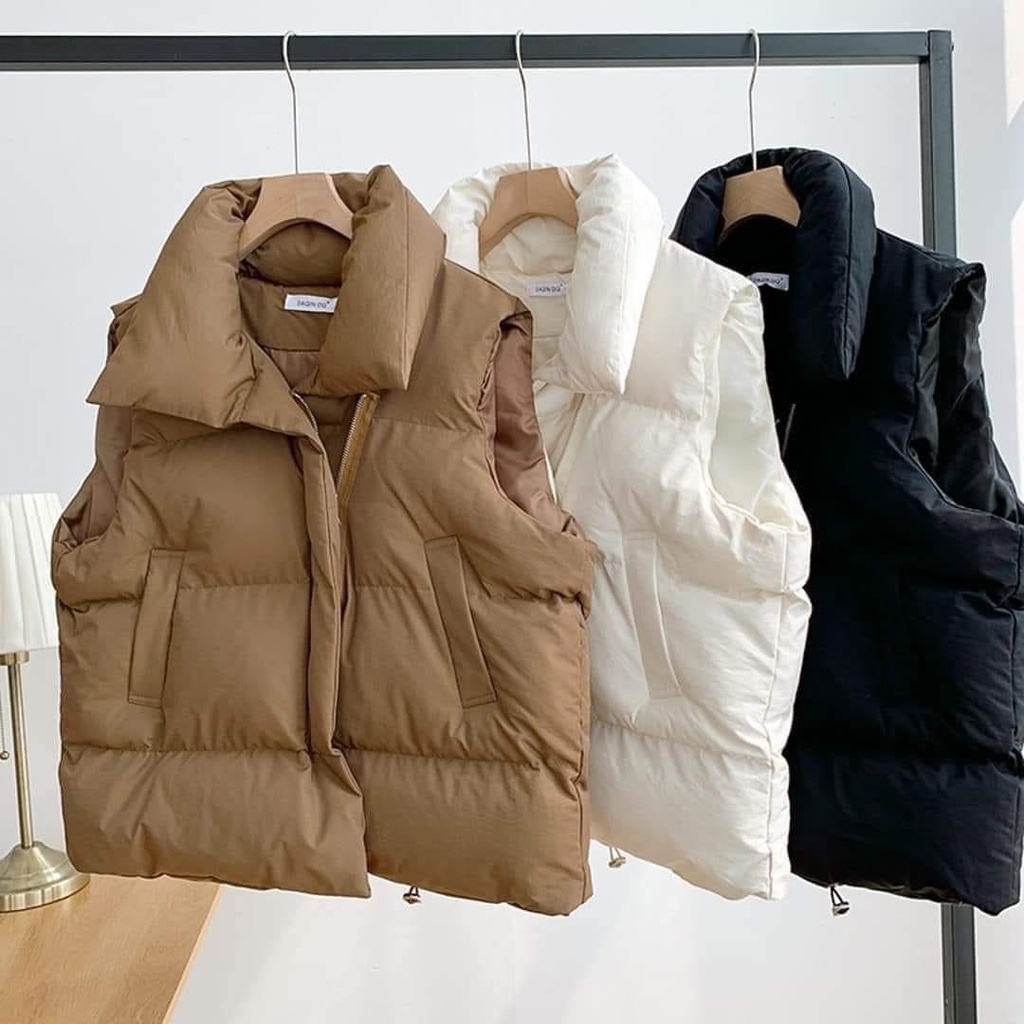 Áo phao gile nữ hót trend, áo phao nữ cao cấp ZADOLA