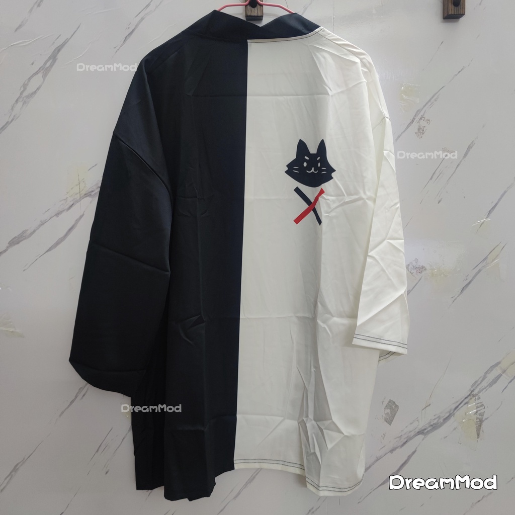 Virtual Anchor Áo Kimono Tay Ngắn In Họa Tiết Hoạt Hình Haori Yukata Phong Cách Nhật Bản Thời Trang Mùa Hè Cho Nam Nữ