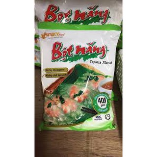 Bột năng dùng làm bánh, nấu chè, làm trân châu Tài Ký loại ngon gói 400g