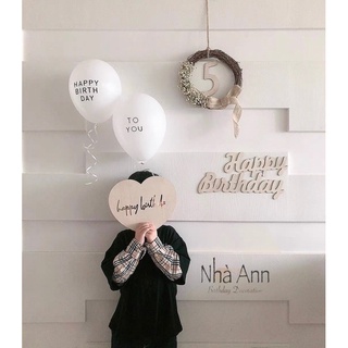 BẢNG GỖ HAPPY BIRTHDAY HÀN QUỐC