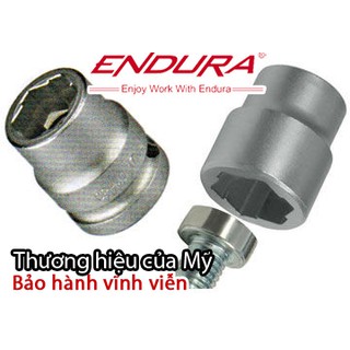 (Phân phối chính hảng) Đầu tuýp 1/2" 10mm - 24mm CHỐNG TRƯỢT Endura - Mở ốc bu lông tuông đầu, hư đầu
