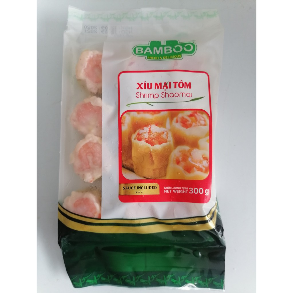 [300g] XÍU MẠI TÔM [VN] BAMBOO Shrimp Shaomai (nw5)