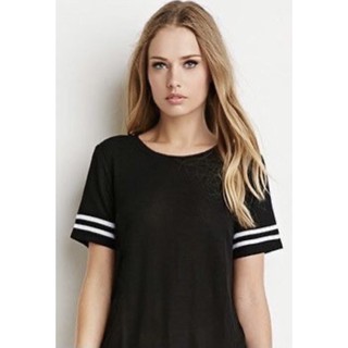Áo Pull Nữ Gấu Xoắn Tay Kẻ So