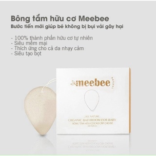Bông tắm hữu cơ Meebee