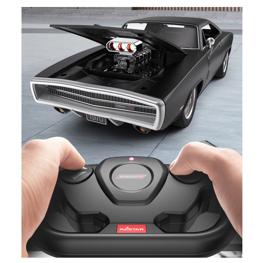 RASTAR Đồ Chơi Xe Hơi Điều Khiển Từ Xa Dodge Charger R/T Tỉ Lệ 1:16