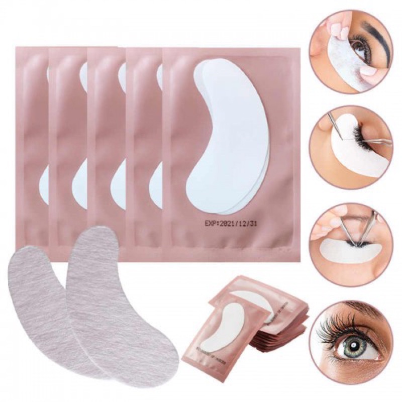 Gel pad dán mi dưới 1 bịch /50cặp,giữ ẩm ,cố định mi dưới_CHÍNH HÃNG