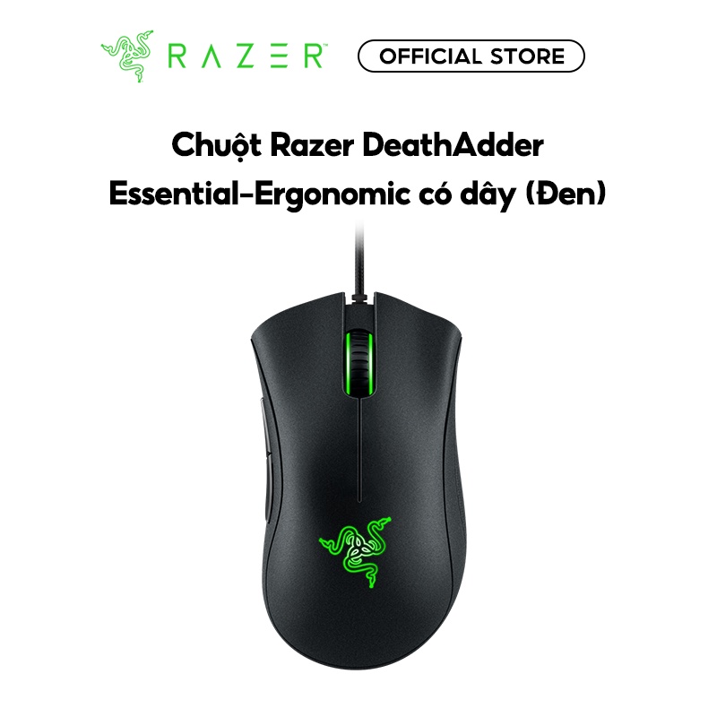 Chuột Gaming Razer DeathAdder Essential-Ergonomic có dây