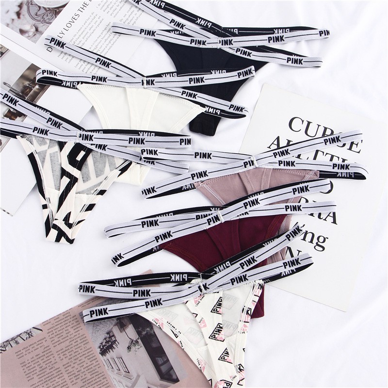 Quần lót Q008 Vicky lọt khe cotton dây chéo chữ